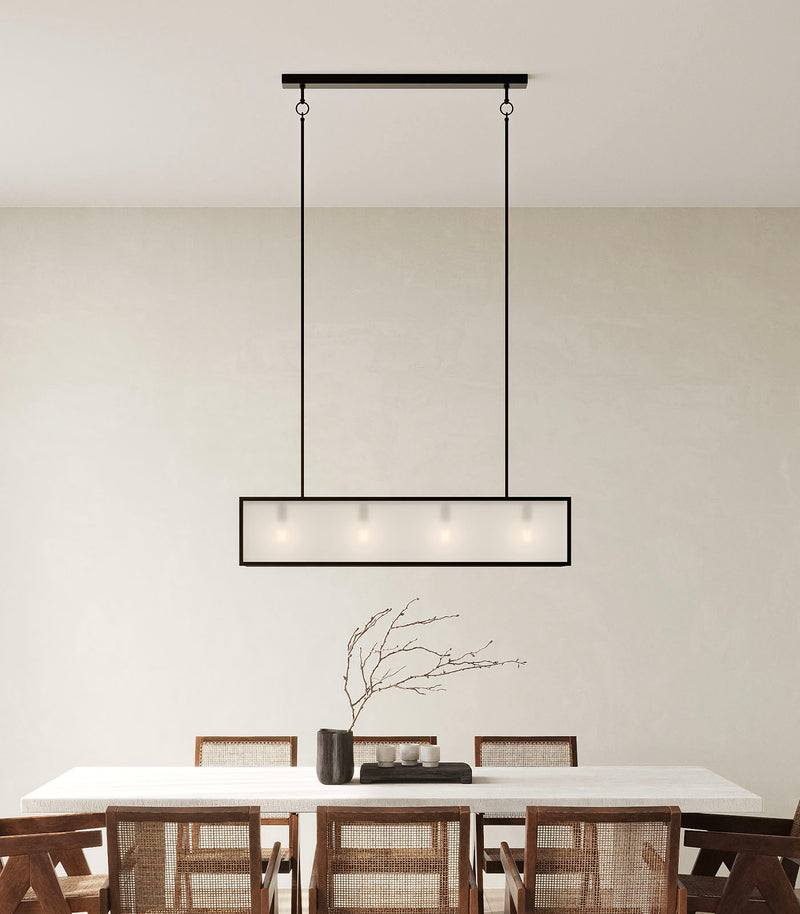 Lighting Republic Dover Linear Interior Pendants Clear/ Frosted E27- LR.i02.73.008, LR.i02.73.009