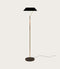 Amores Aider Floor Lamp Satin Nickel/ Matte Brass - ARO.P1287/NIQ-NEG, ARO.P1287/ORO-NEG