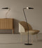 Aromas Bion Floor Lamp 2700K Aged Gold/ Matte Black/ Matte White 5W - ARO.P1306