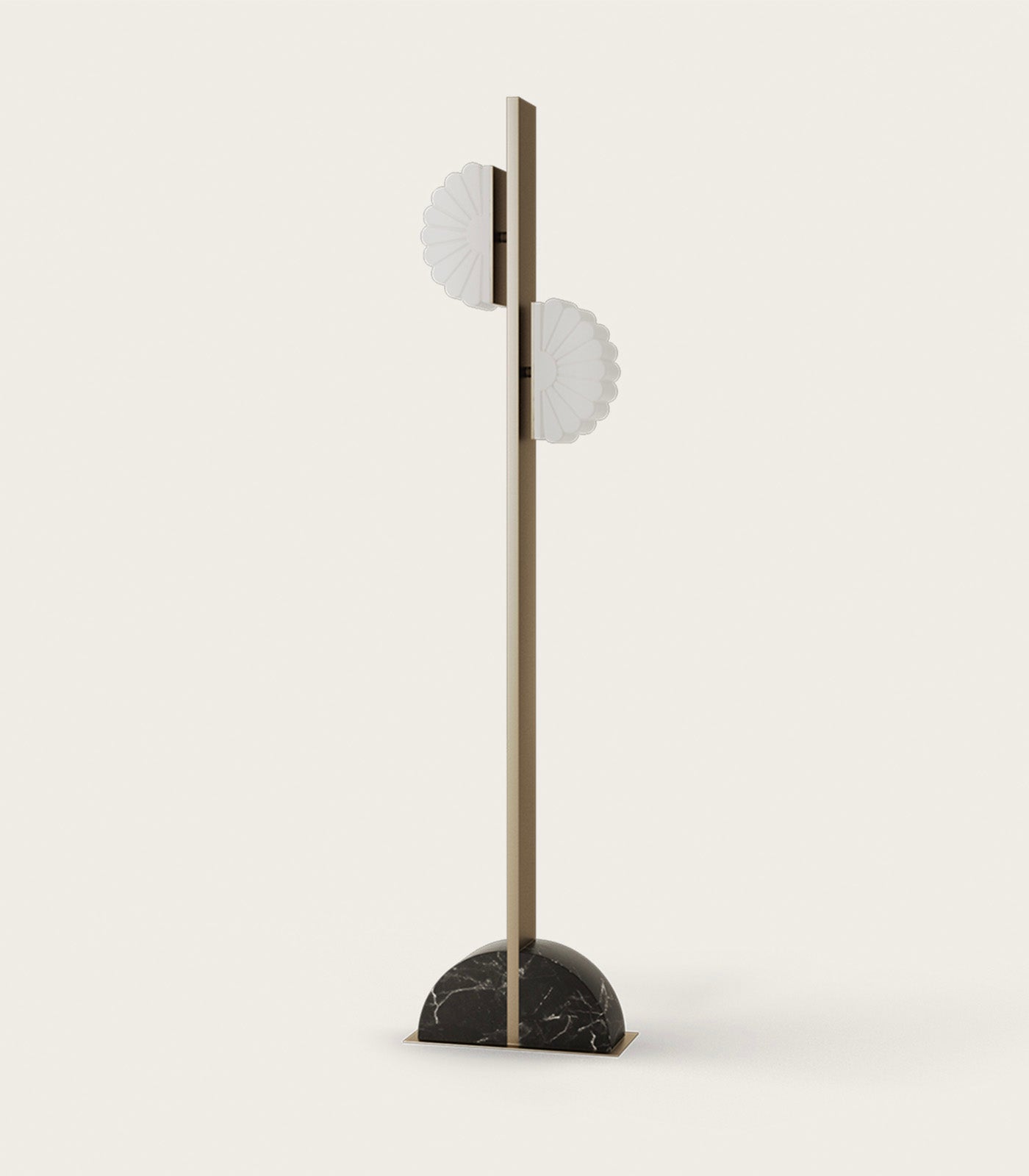Aromas Gina Floor Lamp 2700K Black- ARO.P1334/ORO-NEG