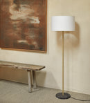 Aromas Hedra Floor Lamp 3000K White/ Matte Black/ Matte Gold 9W - ARO.P1159/ORO+801011/31