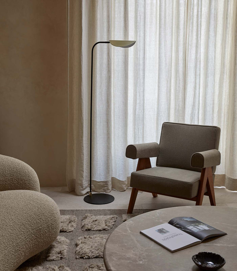 Aromas Ficus Floor Lamp Matte Brass - ARO.P1243