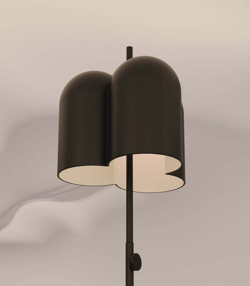 Aromas Oket Floor Lamp 2700K Matte Black/ Matte Brass/ Matte White 10W - ARO.P1317/NEG, ARO.P1317/BCO