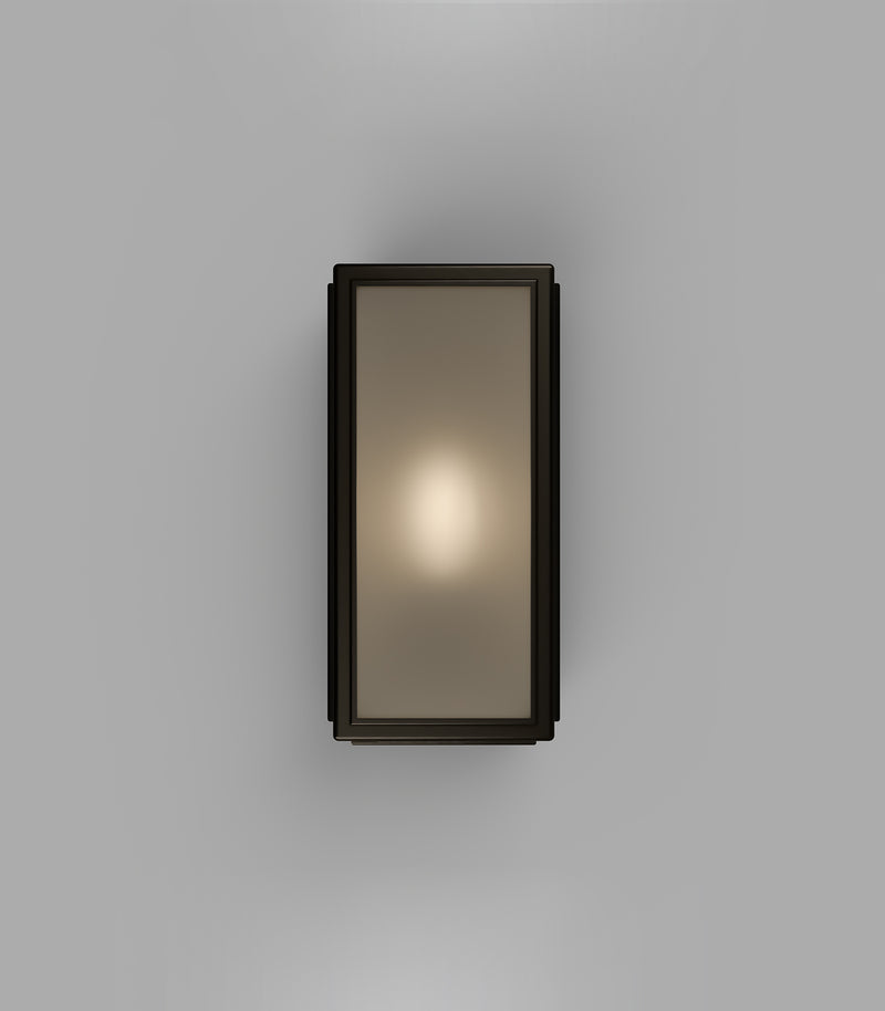 Lighting Republic Lille Interior Wall Light Clear / Frosted Bronze Finish IP44 - LR.E01.73.