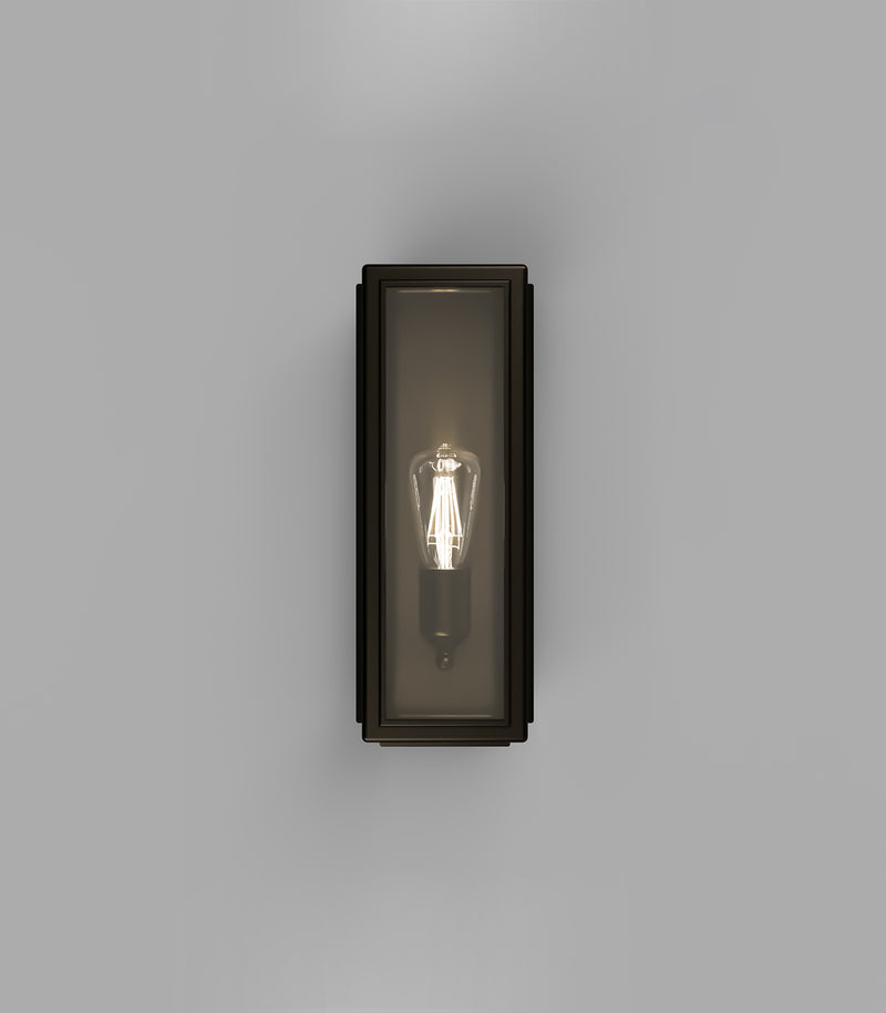 Lighting Republic Lille Interior Wall Light Clear / Frosted Bronze Finish IP44 - LR.E01.73.