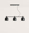 Aromas Luca 3lt Interior Pendants Matte Black - ARO.C1239/3