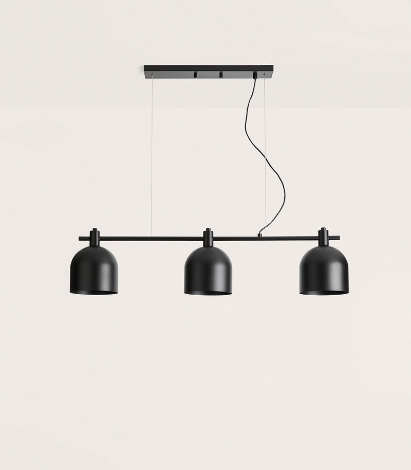 Aromas Luca 3lt Interior Pendants Matte Black - ARO.C1239/3