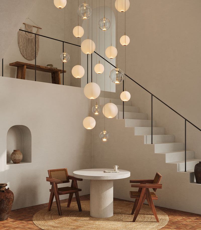 Lighting Republic Orb Air Pendants 2700K Clear / Frosted 4W - LR.i02.56.180, LR.i02.56.230, LR.i02.56.280