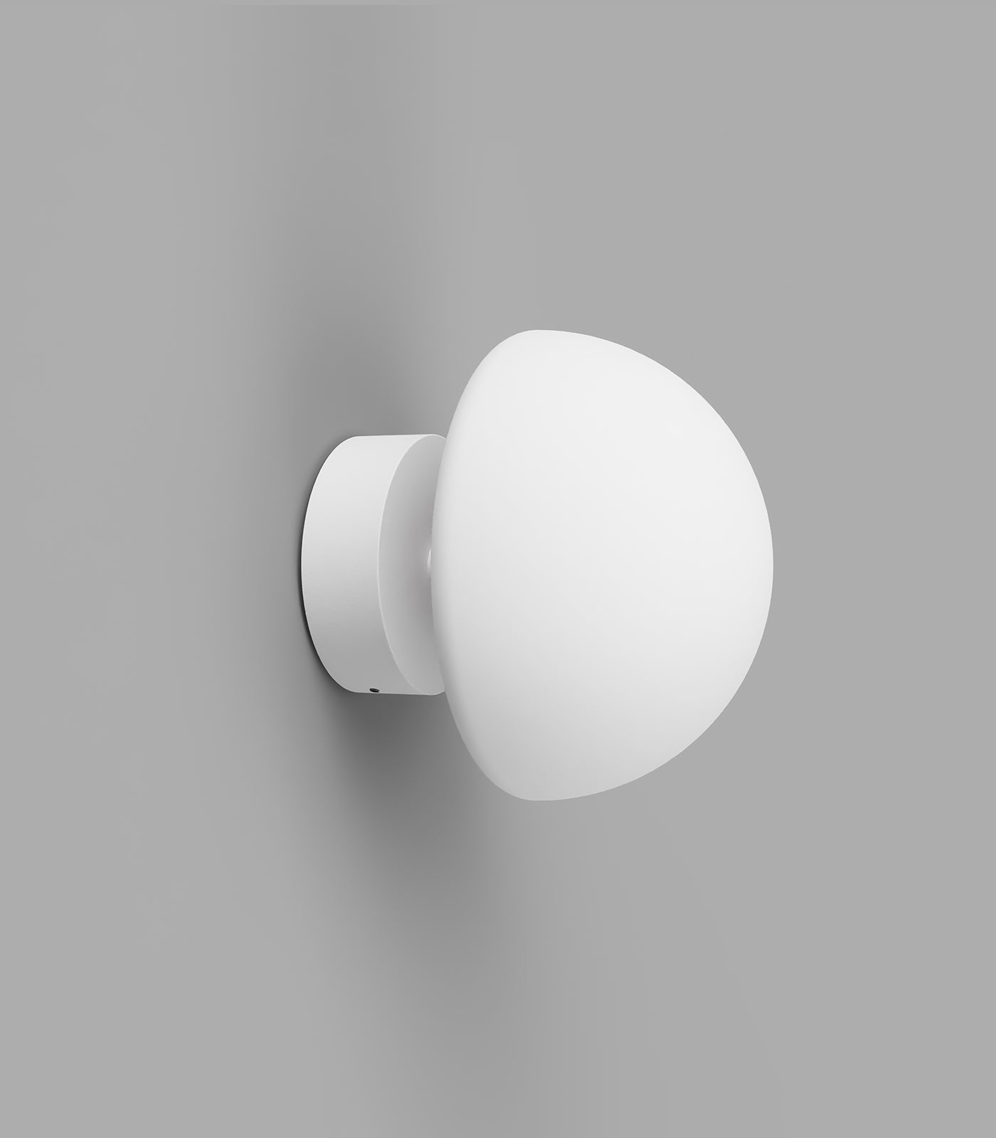  Lighting Republic Orb Dome Short Arm Interior Wall Light Chrome / Dark Bronze / White IP44 - LR.i01.54A. + LR.A03.DM.