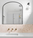 Lighting Republic Orb Long Arm Interior Wall Light Dark Bronze / White / Chrome IP44 - LR.i01.54B. + LR.A03.S.