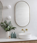 Lighting Republic Orb Mirror Interior Wall Light Chrome/ Dark Bronze/ White/ Old Brass/ Iron IP44 - LR.i01.54M. + LR.A03.S.