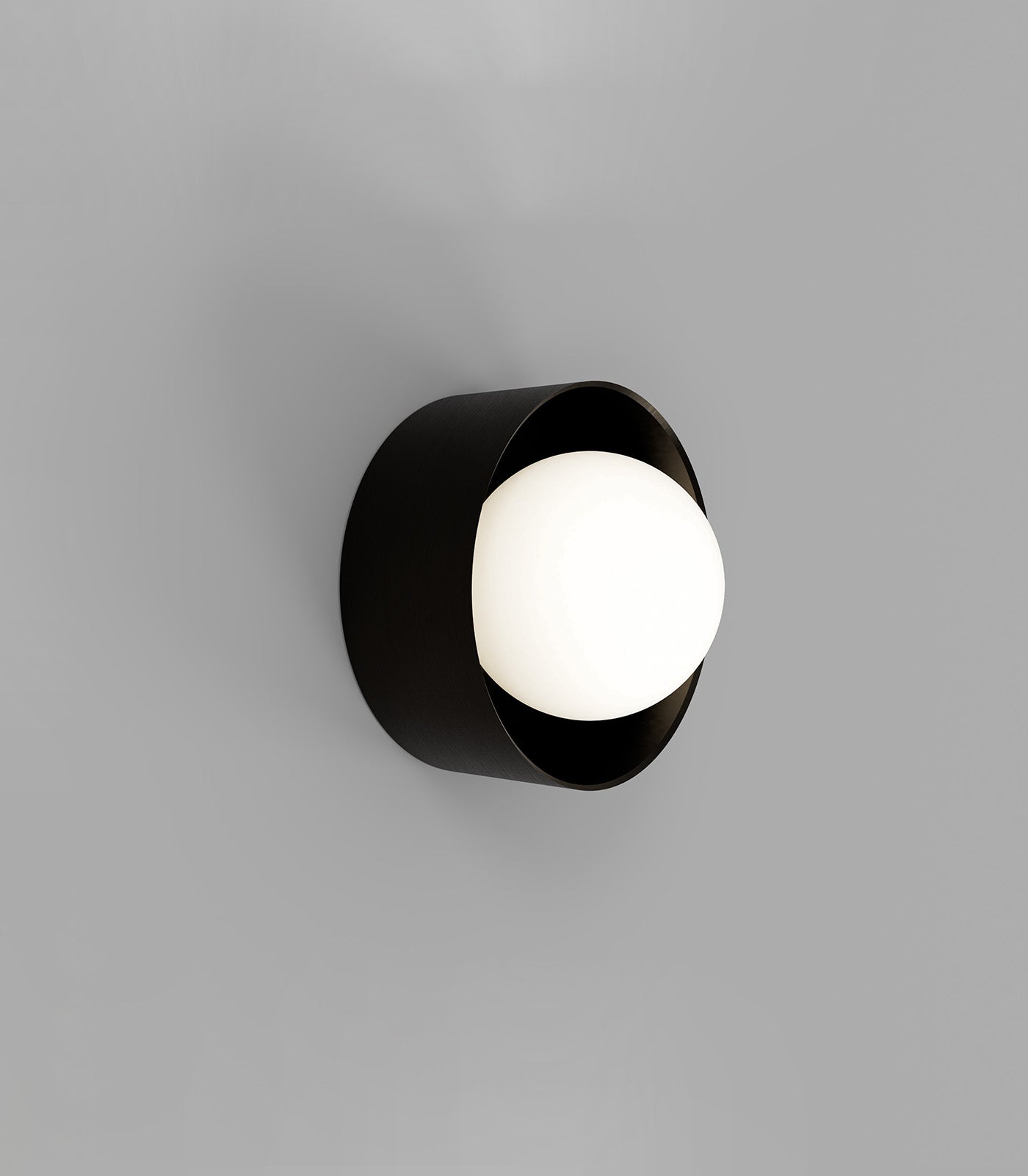 Lighting Republic Orb Sur Interior Wall Light Old Brass / Iron / White IP44 - LR.i01.54e.M. + LR.i01.54M. + LR.A03