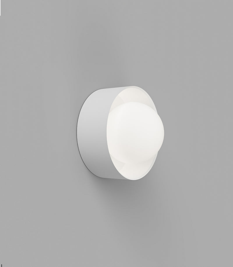 Lighting Republic Orb Sur Interior Wall Light Old Brass / Iron / White IP44 - LR.i01.54e.M. + LR.i01.54M. + LR.A03