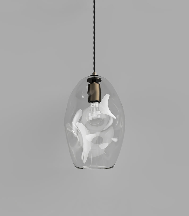 Lighting Republic Organic Clear Interior Pendant Old Brass / Iron - LR.i02.88. - Lighting Republic