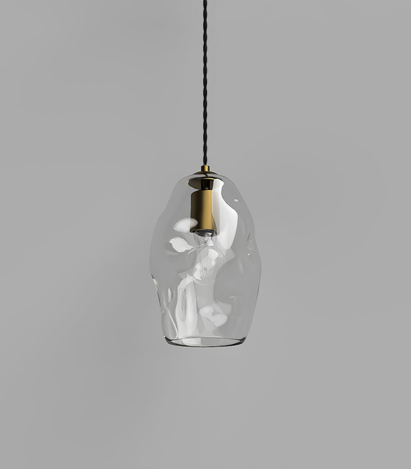 Lighting Republic Organic Clear Interior Pendant Old Brass / Iron - LR.i02.88. - Lighting Republic