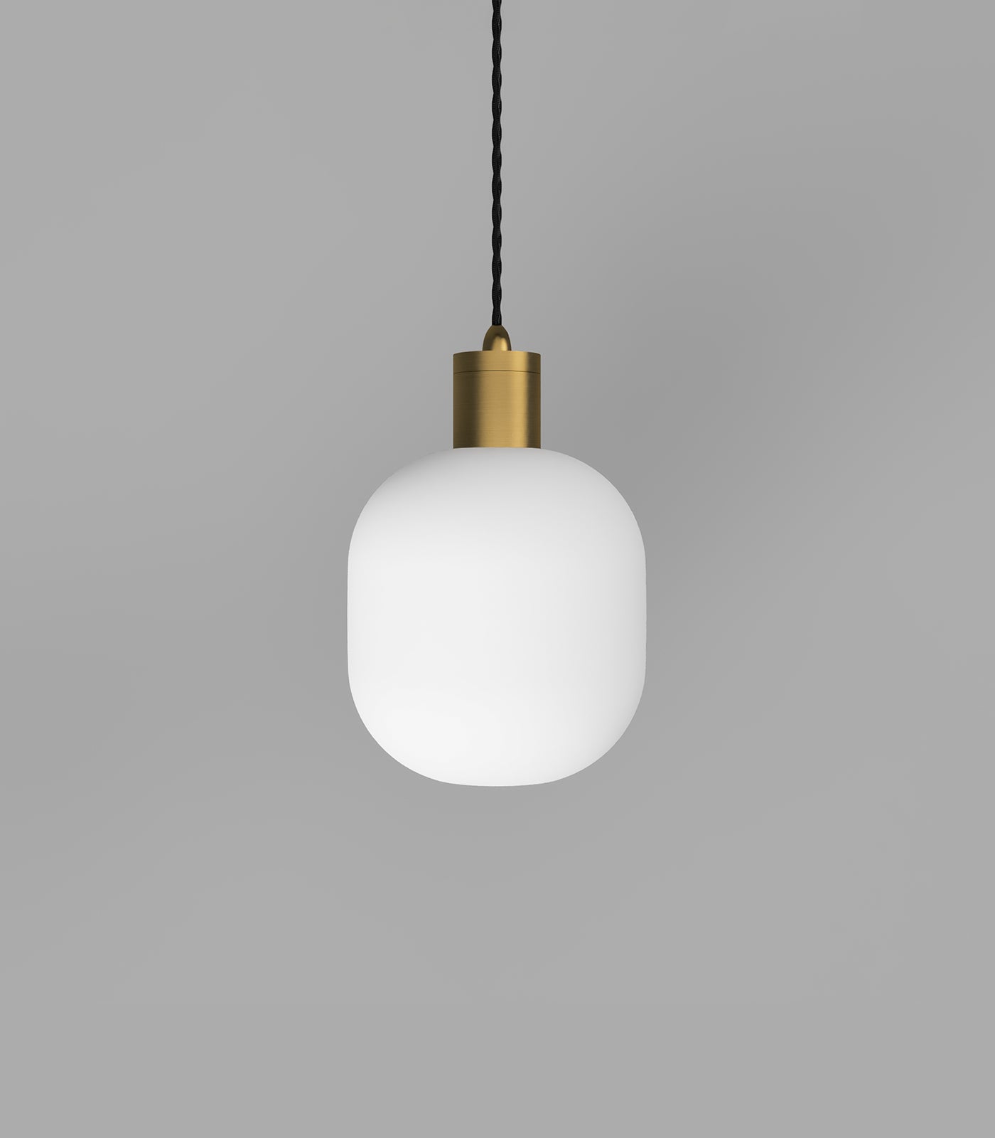 Lighting Republic Parlour Curve Interior Pendant Clear/ Smoked/ White - LR.i02.25. + LR.A01.006.