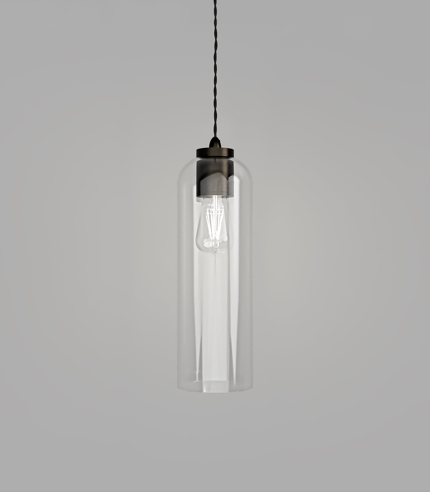 Lighting Republic Parlour Elong Interior Pendant Light Amber/ Clear/ White/ Smoked - LR.i02.25. + LR.A01.007.
