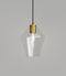 Lighting Republic Parlour Geo Interior Pendant Clear / White - LR.i02.25. + LR.A01.005.- Lighting Republic