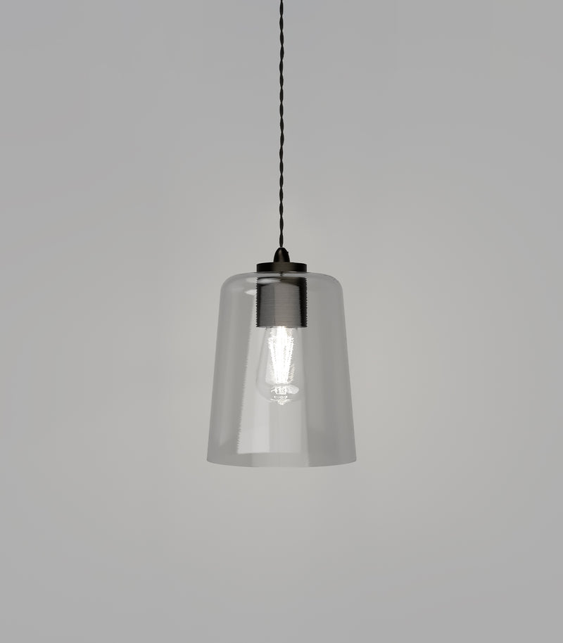 Lighting Republic Parlour Glass Interior Pendant Iron / Old Brass - LR.i025. + LR.A01. - Lighting Republic