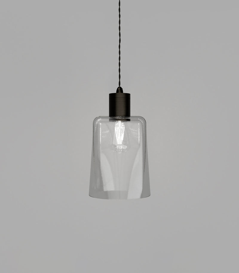 Lighting Republic Parlour Glass Interior Pendant Iron / Old Brass - LR.i025. + LR.A01. - Lighting Republic