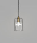 Lighting Republic Parlour Glass Interior Pendant Iron / Old Brass - LR.i025. + LR.A01. - Lighting Republic