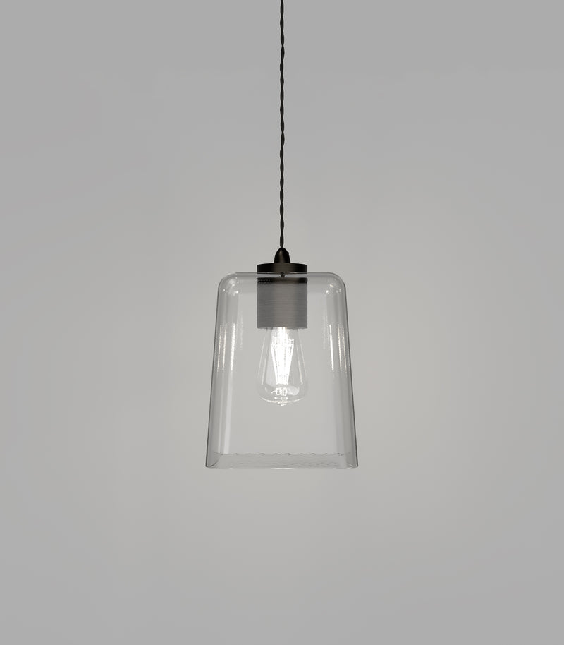 Lighting Republic Parlour Glass Interior Pendant Iron / Old Brass - LR.i025. + LR.A01. - Lighting Republic