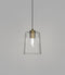 Lighting Republic Parlour Glass Interior Pendant Iron / Old Brass - LR.i025. + LR.A01. - Lighting Republic