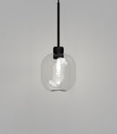 Lighting Republic Parlour Lite Curve Interior Pendant White / Clear / Smoke - LR.i02.26. + LR.A01.006. - Lighting Republic