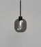 Lighting Republic Parlour Lite Curve Interior Pendant White / Clear / Smoke - LR.i02.26. + LR.A01.006. - Lighting Republic