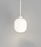 Lighting Republic Parlour Lite Curve Interior Pendant White / Clear / Smoke - LR.i02.26. + LR.A01.006. - Lighting Republic