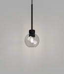 Lighting Republic Parlour Lite Sphere Interior Pendant Light Amber / Clear / White / Smoke - LR.i02.26. + LR.A01.004.- Lighting Republic