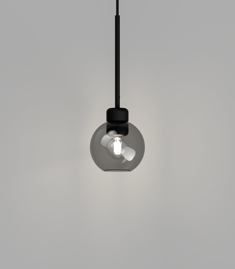 Lighting Republic Parlour Lite Sphere Interior Pendant Light Amber / Clear / White / Smoke - LR.i02.26. + LR.A01.004.- Lighting Republic