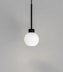 Lighting Republic Parlour Lite Sphere Interior Pendant Light Amber / Clear / White / Smoke - LR.i02.26. + LR.A01.004.- Lighting Republic