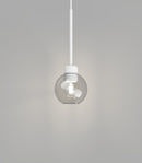 Lighting Republic Parlour Lite Sphere Interior Pendant Light Amber / Clear / White / Smoke - LR.i02.26. + LR.A01.004.- Lighting Republic