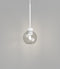 Lighting Republic Parlour Lite Sphere Interior Pendant Light Amber / Clear / White / Smoke - LR.i02.26. + LR.A01.004.- Lighting Republic