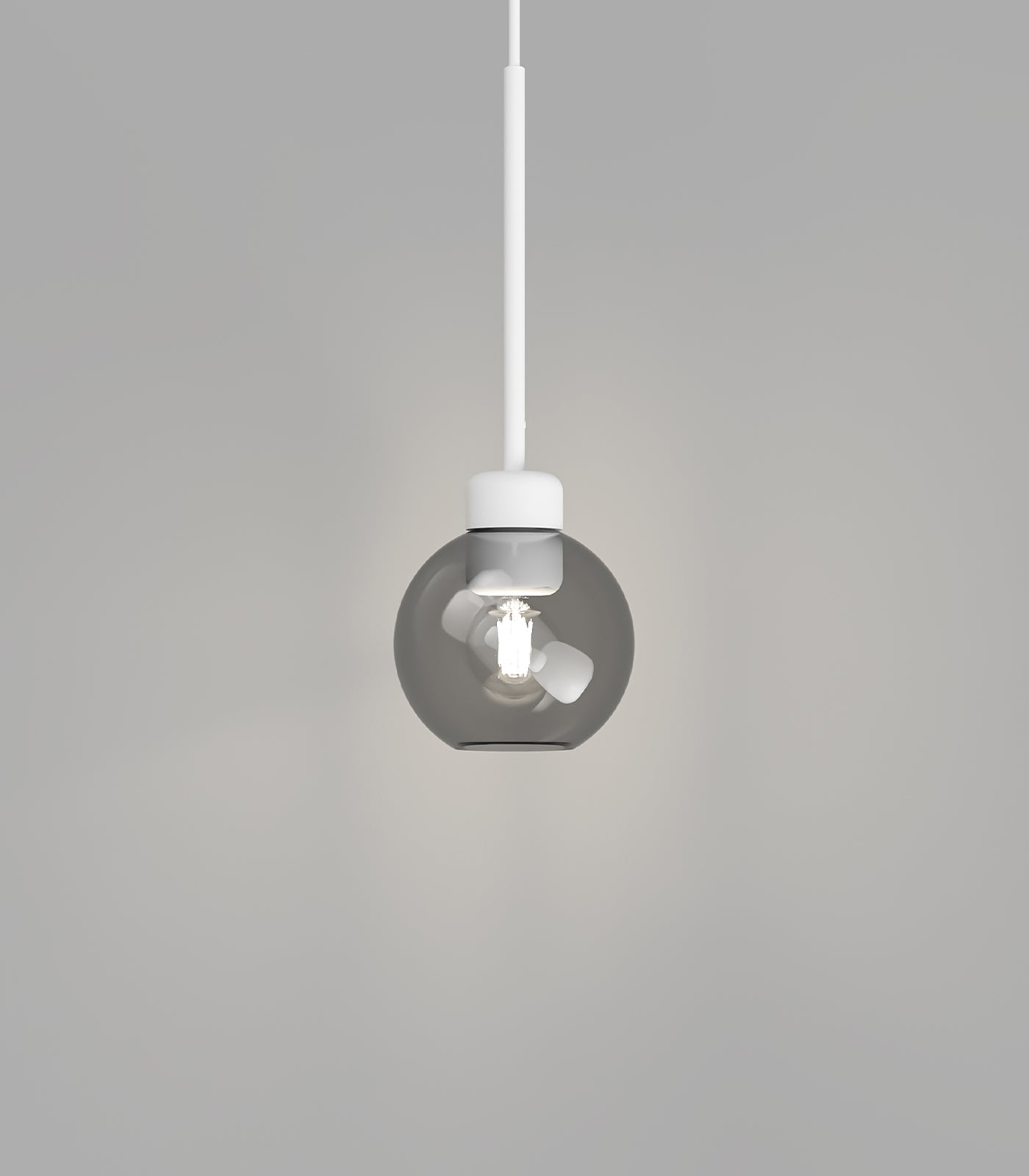 Lighting Republic Parlour Lite Sphere Interior Pendant Light Amber/ Clear/ White/ Smoke - LR.i02.26. + LR.A01.004.