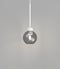 Lighting Republic Parlour Lite Sphere Interior Pendant Light Amber / Clear / White / Smoke - LR.i02.26. + LR.A01.004.- Lighting Republic