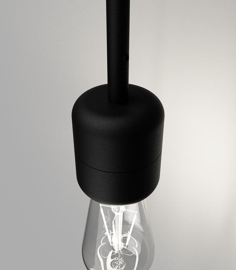 Lighting Republic Parlour Lite Interior Pendant Black / White - LR.i02.26.- Lighting Republic