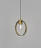 Lighting Republic Parlour Ring Interior Pendant Old Brass / Iron - LR.i02.25.+ LR.A35.RNG. -Lighting Republic