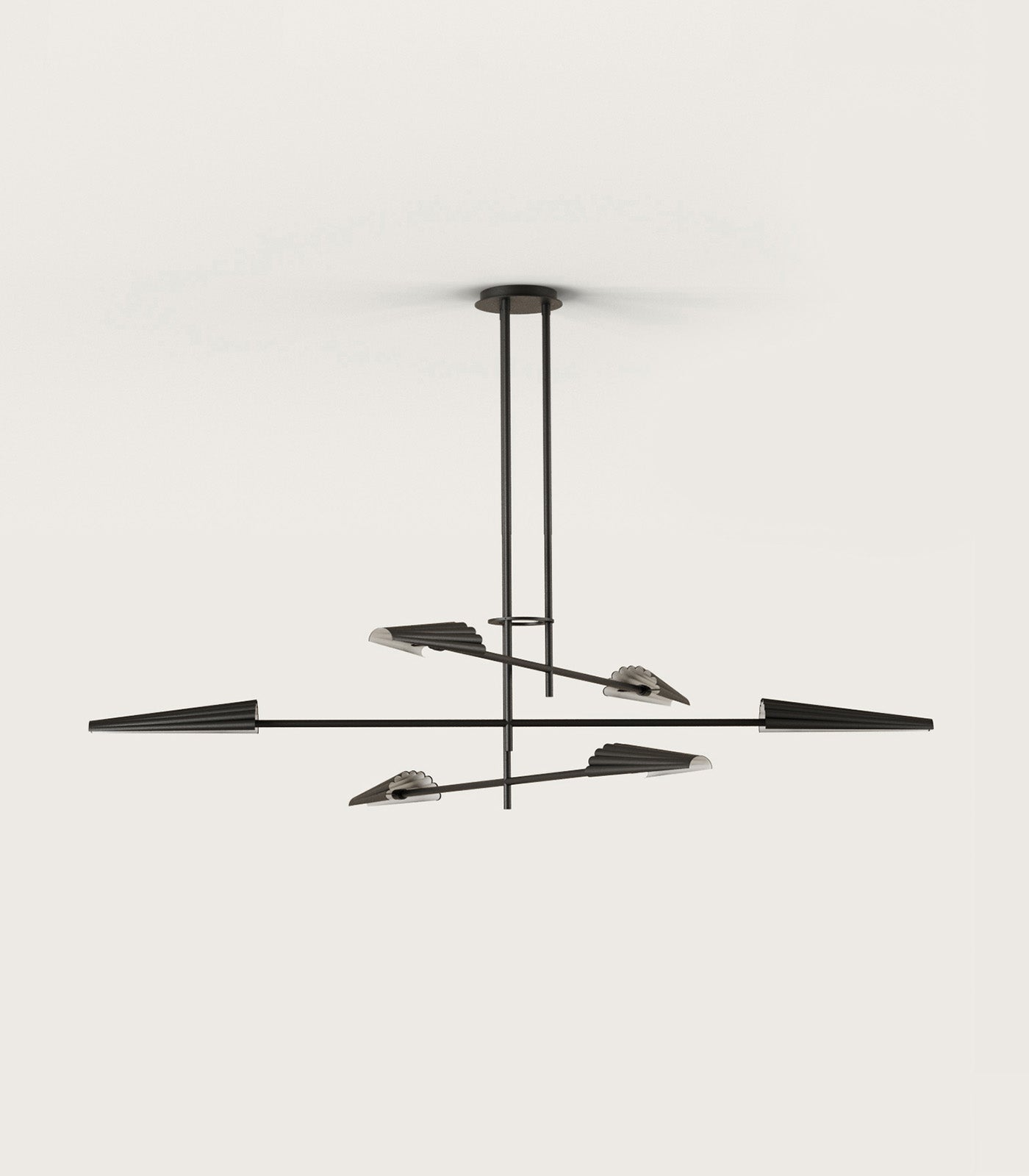 Aromas Bion Interior Pendants 2700K Aged Gold/ Matte Black/ Matte White - ARO.C1306/6