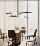 Aromas Bion Interior Pendants 2700K Aged Gold/ Matte Black/ Matte White - ARO.C1306/6