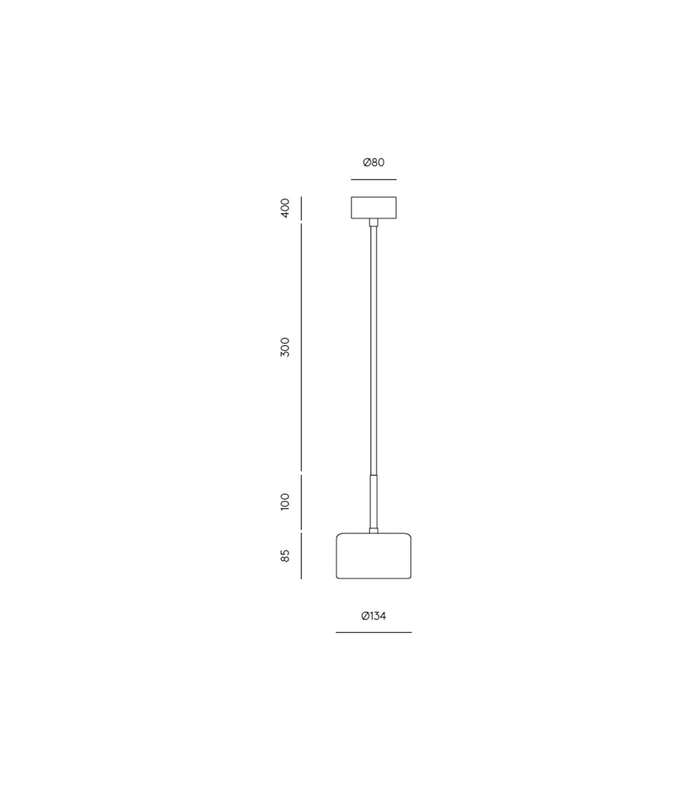 Aromas Cora Interior Pendants 3000K Black/ Taupe/ White 7W - ARO.CORA/P