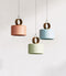 Aromas Cora O Interior Pendants 2700K Mexico Blue/ Pistachio/ Persimon 7W - ARO.CORA O/P