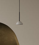 Aromas Dussa Interior Pendants 2700K Matte Black/ Matte Brass/ White/ Travertine 9W - ARO.C1307