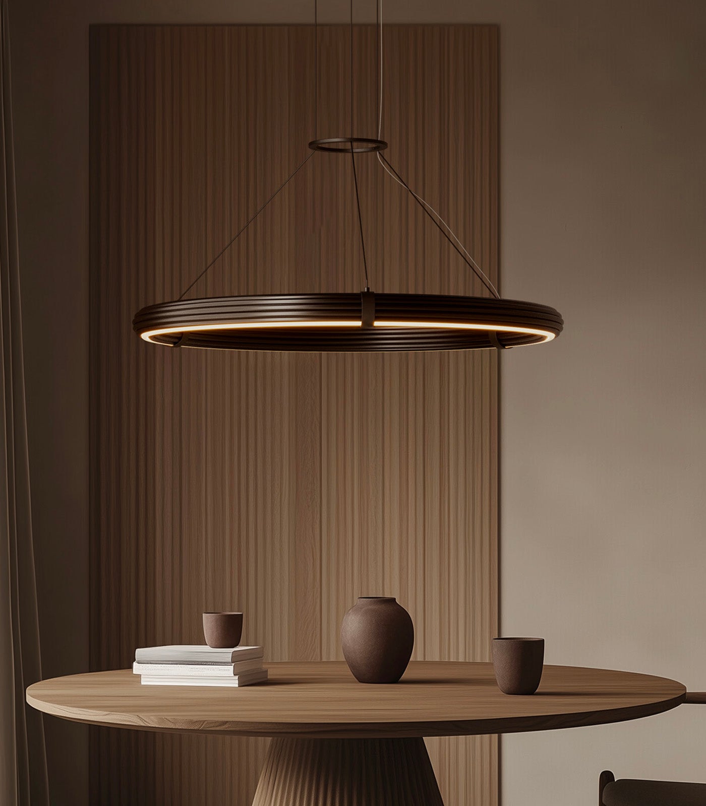 Aromas Elli Large Interior Pendants Antique Gold/ Matte Black/ Black 30W - ARO.C1311/L/ORO, ARO.C1311/L/NEG