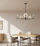 Aromas Erto 5lt Interior Pendants 3000K Matte Brass/ Matte Black 5W- ARO.C1257/5+1096/25