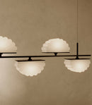 Aromas Gina 5lt Interior Pendants 2700K Matte Black/ Aged Gold- ARO.C1334/5