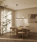 Aromas Gina 5lt Interior Pendants 2700K Matte Black/ Aged Gold- ARO.C1334/5