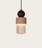 Aromas Glamm Pendants 2700K Brown Marble/Nude Ceramic 9W - ARO.C1130/BRO-S2010Y50R