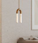 Aromas Iman Interior Pendants 2700K Matte Black/ Aged Gold 11W -ARO.C1322/L/NEG, ARO.C1322/L/ORO